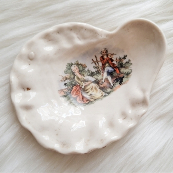 Vtg Mini Shell Tray - Picture 2 of 8